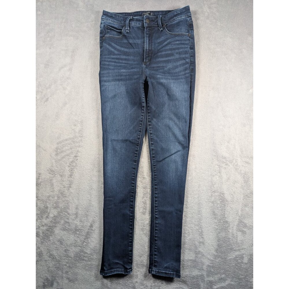 Abercrombie & Fitch High Rise Super Skinny Jeans Womens Size 4 27 Waist